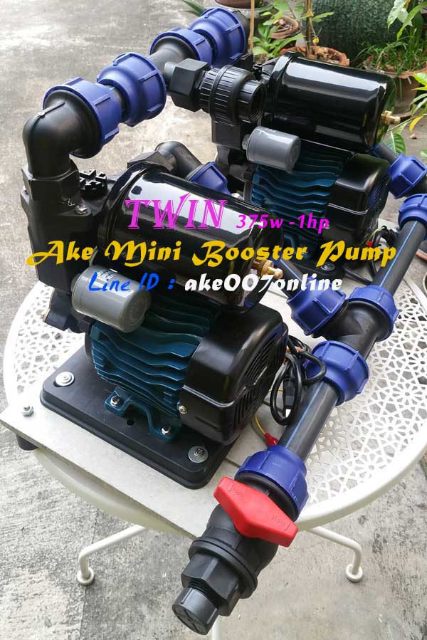 Booster Pump & Transfer Pump Twin Pump ԡõԴ駻Ӻҹ Ҥѡҹ  к зҹ Ӻҹ ӹѡҹ ๡ʧ ӢҴ 375 ѵ ç ֧ 1 ç 375W-1Hp ӢҴ ҤһѴ   